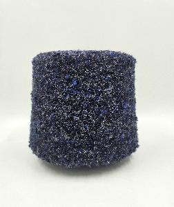 Пряжа Airolo, Italy, хлопок, лен, цвет темно-синий